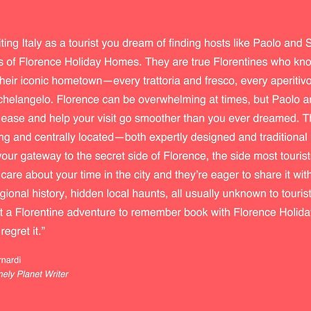 Florence Holiday Homes Ponte Vecchio Kültér fotó